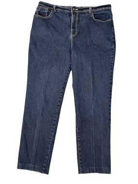 Gloria Vanderbilt Womens Jeans Sz 16 XL High Rise Stretch Straight Leg #230